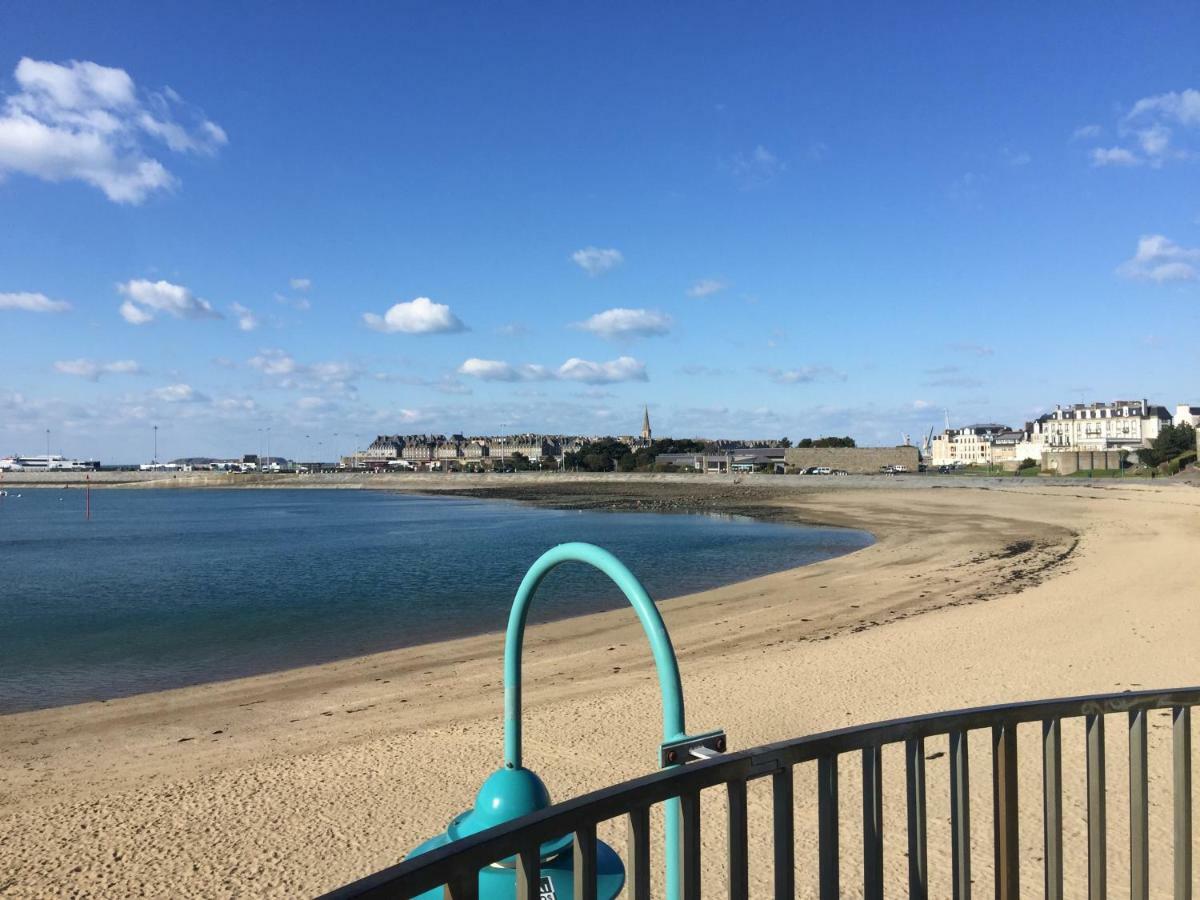 Studio Bord De Plage Des Bas Sablons Saint Malo 외부 사진